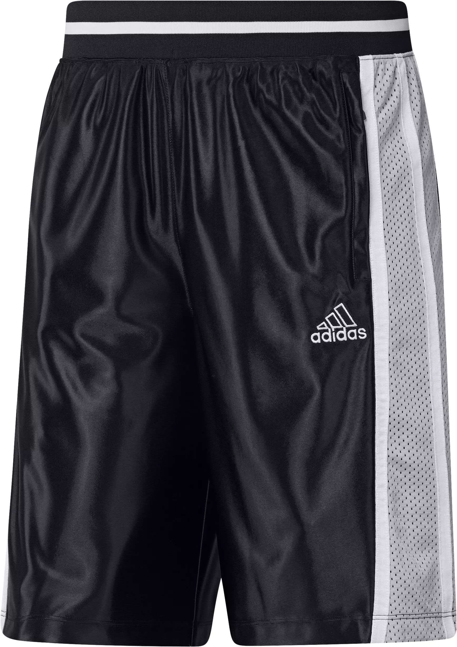 ボトムスその他 adidas Atlanta Cutline Shorts Black IW5505 adidas Atlanta Cut Line Nylon Womens Shorts Black White
